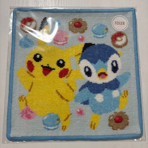 FEILER フェイラー タオルハンカチ ハンカチ ポケモン ピカチュウ ポッチャマ 未開封