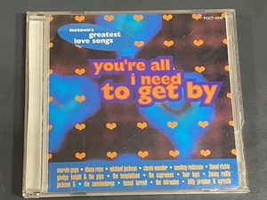 MOTOWN&#34;S GREATEST LOVE SONGS / マービンゲイ、ダイアナロス、スティーブワンダ-、テンプテーション　ビリープレストン