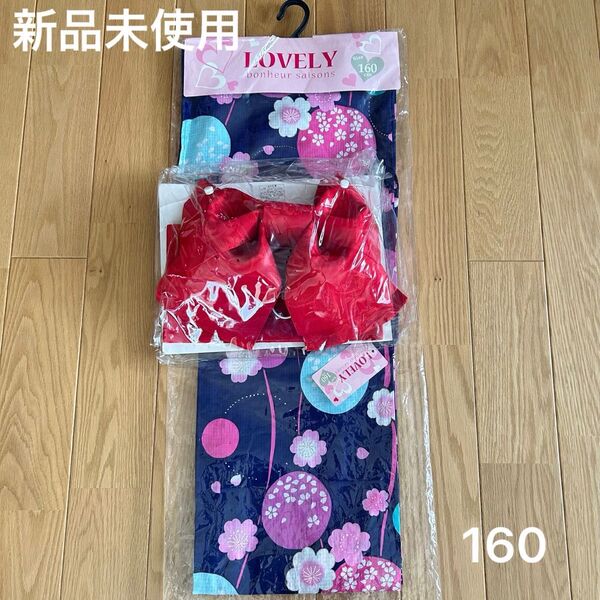 女児浴衣 女の子 浴衣 160