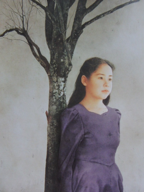 Tsutomu Fujii, [Début du printemps], Livre d'art rare à encadrer, Nouveau cadre de haute qualité inclus, En bonne condition, livraison gratuite, Peinture, Peinture à l'huile, Portraits