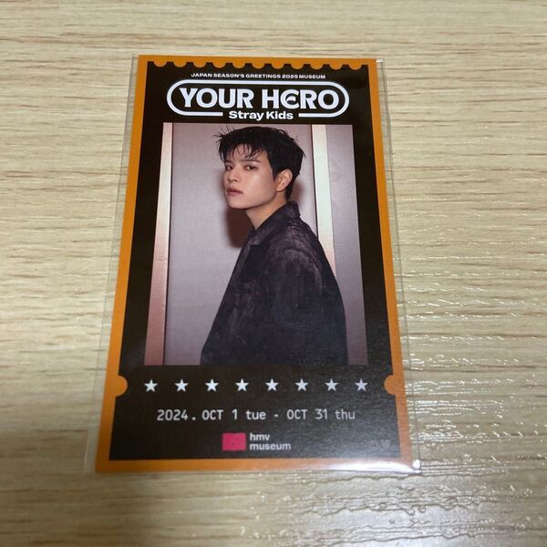 straykids スキズ スンミン トレカ 入場特典 your hero
