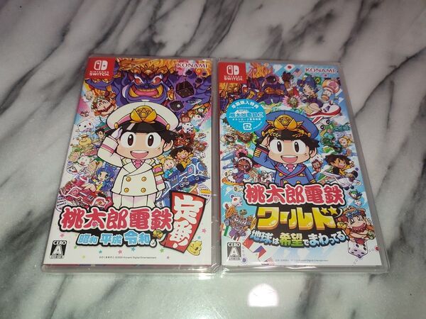 新品未開封 桃太郎電鉄 ~昭和 平成 令和も定番!~ 桃太郎電鉄ワールド ~地球は希望でまわってる! ~ switch