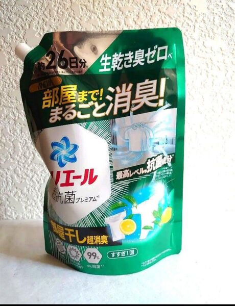 P&G アリエール 洗濯液体洗剤 部屋干し用 詰め替え用 625g
