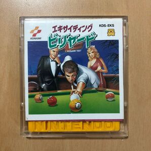 ファミコンソフト FC ディスクシステム エキサイティングビリヤード ディスクカードのみ
