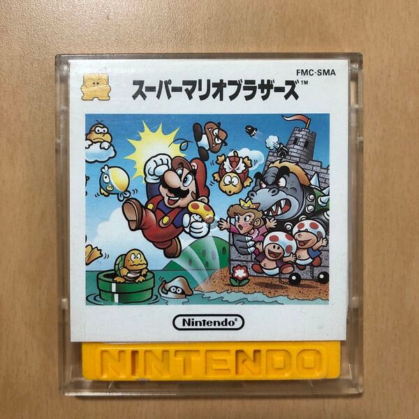 ファミコンソフト FC ディスクシステム スーパーマリオブラザーズ ディスクカードのみ