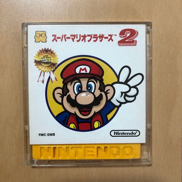 ファミコンソフト FC ディスクシステム スーパーマリオブラザーズ2 ディスクカードのみ