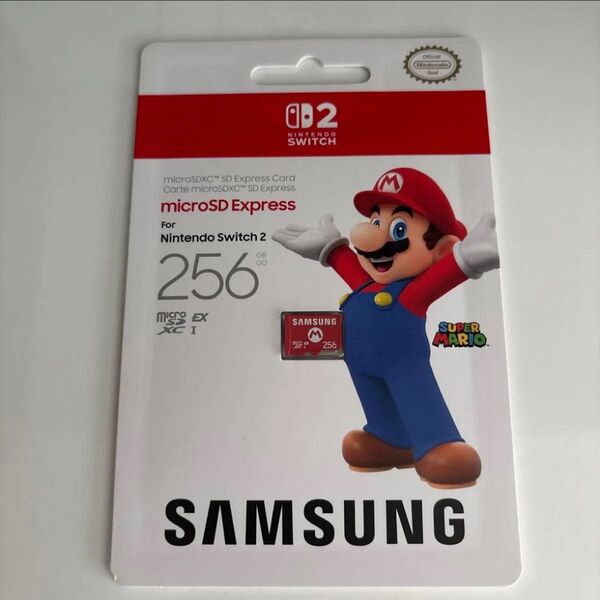 Samsung microSD Express Card 256GB for Nintendo Switch 2 sdカード