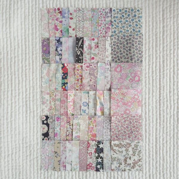 ☆リバティ Liberty ミニハギレのセット☆ 6cm角 パッチワーク パッチワーク等に 小物作り ハンドメイド はぎれ
