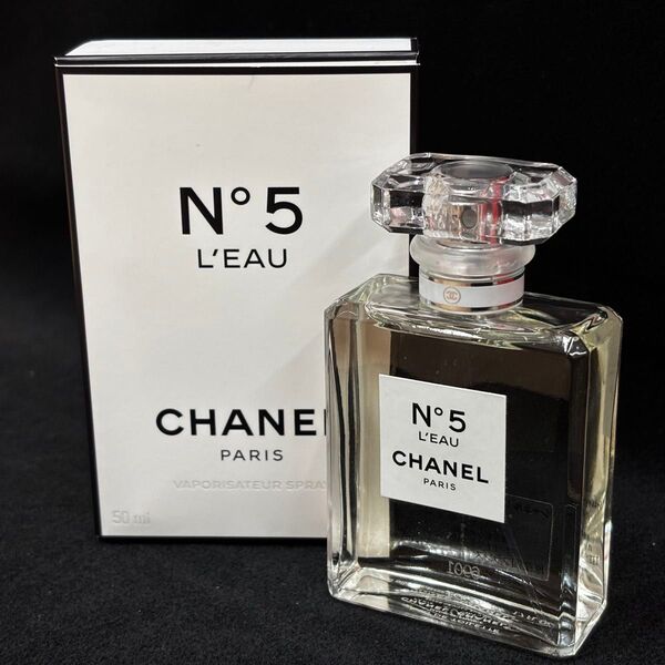 ▲CHANEL N°5 L′EAU 50ml 箱付