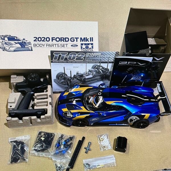タミヤ TT-02 純正ブラシレスモーター仕様のセット