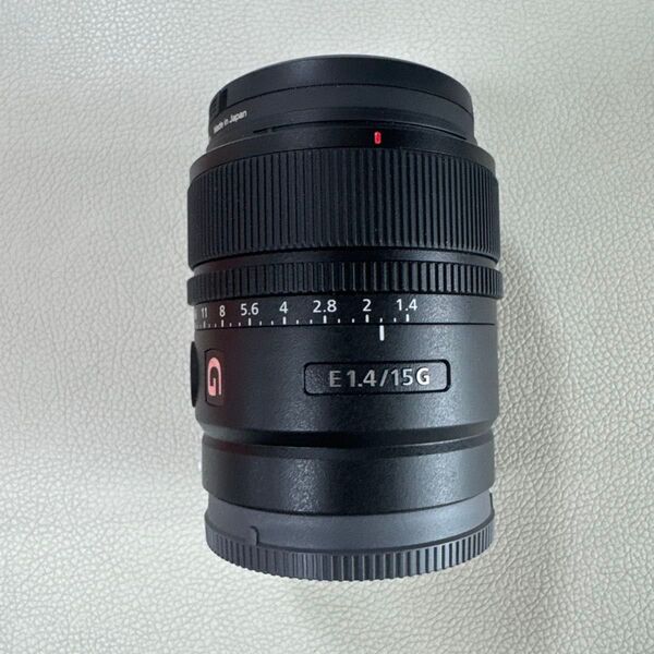 SONY E1.4/15G SEL15F14G 単焦点レンズ+Kenkoーのレンズカバー付き!