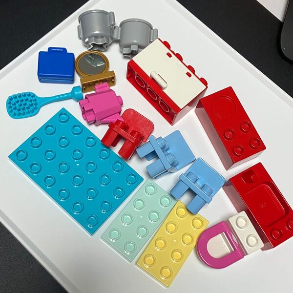 レゴ LEGO パーツ ベースプレート プレート 基礎板 キッチン 椅子 小物 まとめてセット デュプロ