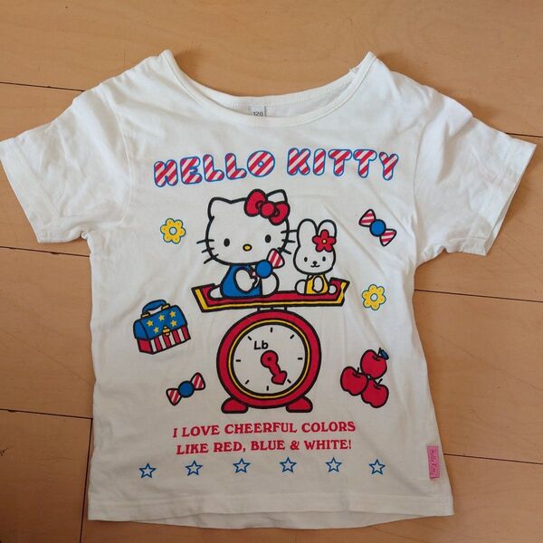 ハローキティ☆ Tシャツ☆ 120cm☆半袖☆