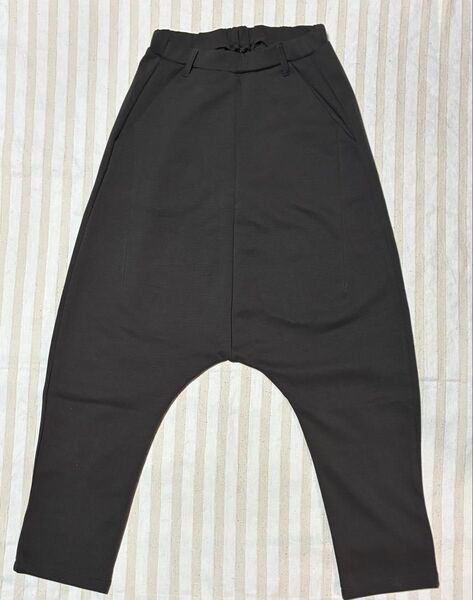 antiqua ポンチサルエルパンツ アンティカ グレー サルエル