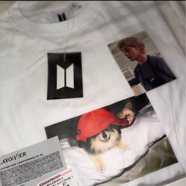 BTS テテ テヒョン V layover ヨンタン tシャツ