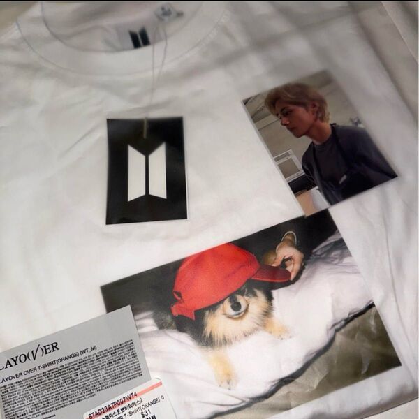 BTS テテ テヒョン V layover ヨンタン tシャツ