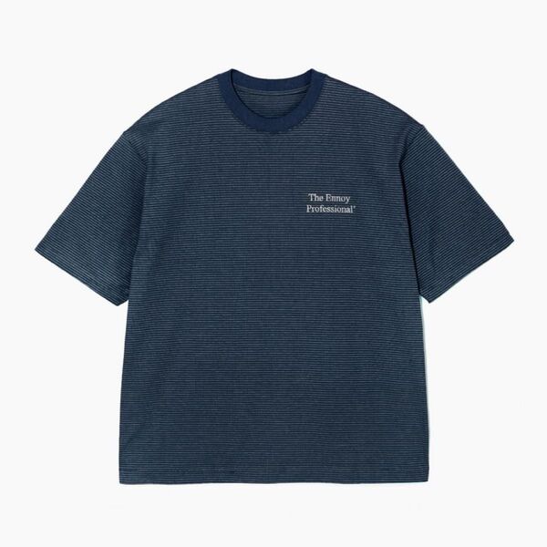 新品未開封 Ennoy S/S Border T-Shirt NAVY × WHITE XLサイズ