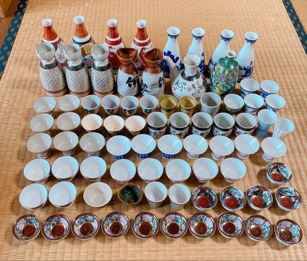 徳利 酒器 銚子 お猪口 盃 まとめ売り 九谷焼 ぐい呑