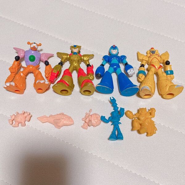 ロックマン X フィギュア 消しゴム セット 9体 フィッシュマン
