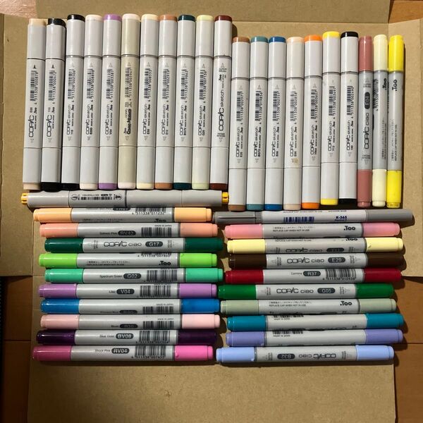 コピック コピックチャオ コピックスケッチ ciao 画材 イラストマーカー COPIC まとめ売り 42本