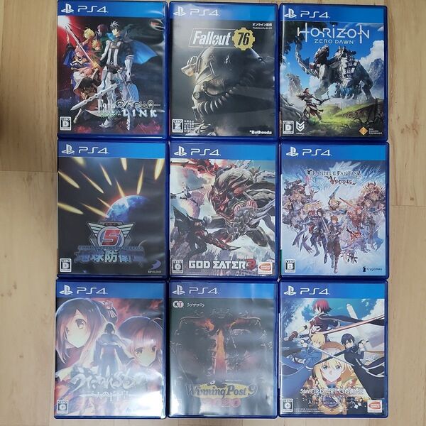 PS4 ソフト 9本セット まとめ売り プレイステーション4 PlayStation4
