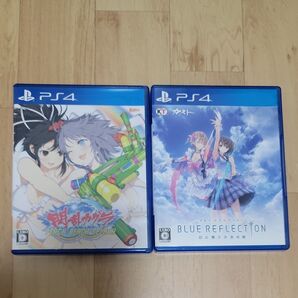 PS4 BLUE REFLECTION 閃乱カグラ Peach Beach SPLASH 2本セット