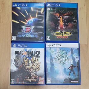 PS4 PS5ソフト 4本セット まとめ売り プレイステーション4 PlayStation4
