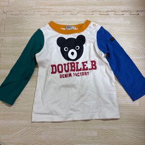 DOUBLE.B 長袖Tシャツ 90