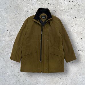vintage コーデュロイ オリーブ モッズコート 光沢 グランパコア ジャケット アウター