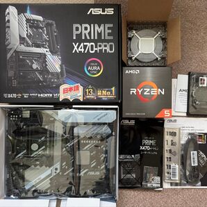 ジャンク品 ASUS AMD X470 PRIME X470-PRO Ryzen 5600