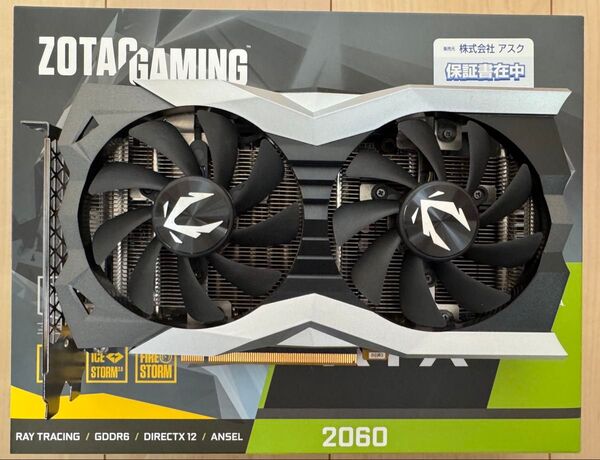 ZOTAC GAMING GeForce RTX 2060 Twin Fan ZT-T20600F-10M