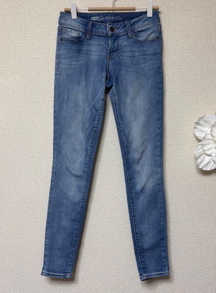 Old Navy Rockstar スキニージーンズライトブルー 160cm