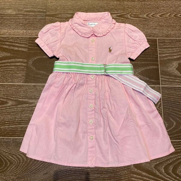 Ralph Lauren ラルフローレン 半袖ワンピース 9M