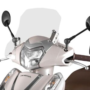 ホンダ リード125 ウインドシールド フロントグラス (クリア, 35cm)