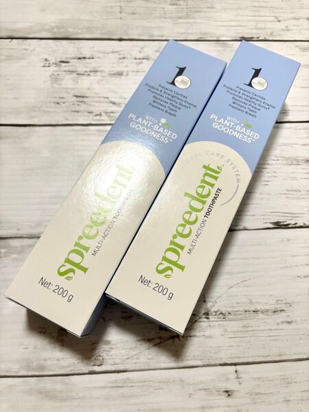新品 2本セット 歯磨き粉 200g Amway スプリーデント 【箱無し】