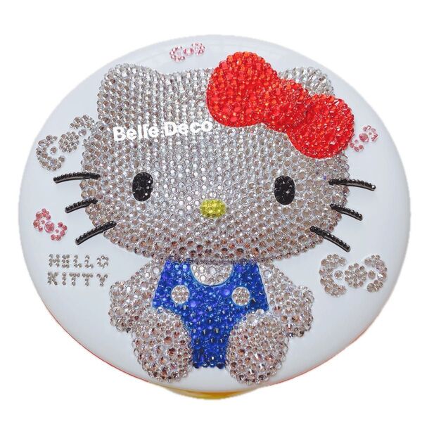 キティ ウェットティッシュケース デコ キラキラ 可愛い