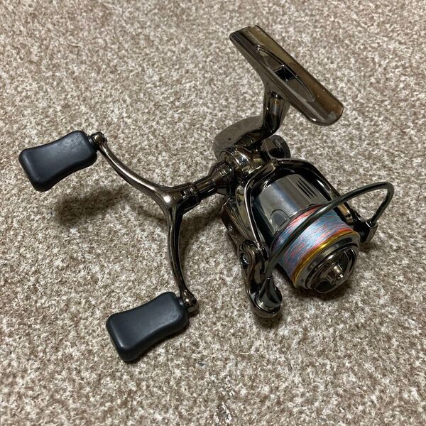 ノーブランド スピニングリール ダブルハンドル HES 1500