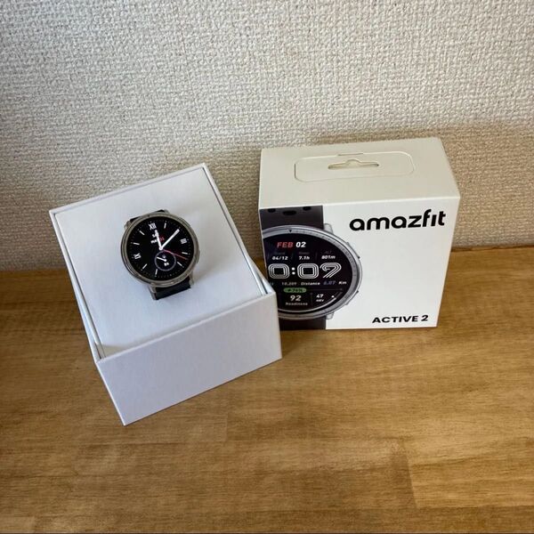 Amazfit Active2 スマートウォッチ 美品 付属品完備