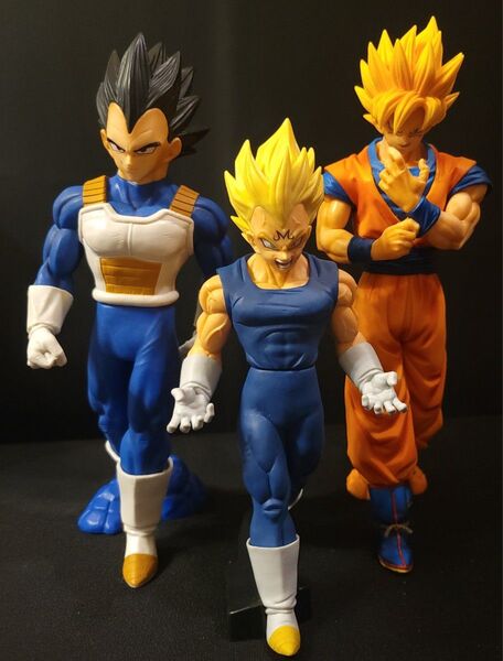 ドラゴンボール 出陣 孫悟空&ベジータ&魔人ベジータ 超サイヤ人