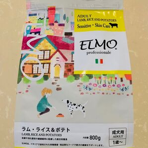 ELMO エルモ ラム ライス ポテト成犬用800g ドッグフード プレミアムフード ドライフード