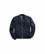 新品未使用タグ付きRRL XS／ダブルアールエル : Reversible Tour Jacket [軽量サテン／リバーシブル／スカジャン_画像4