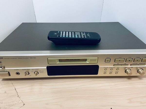 【ジャンク】DENON DMD-800 リモコン付