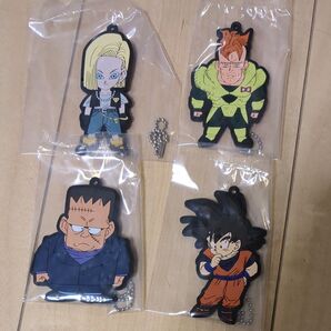一番くじドラゴンボール F賞ラバーマスコット4枚♪