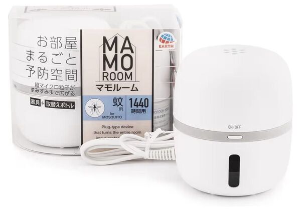 新品未開封 マモルーム 蚊用 2個セット 1440時間用セット 蚊 対策 退治 撃退 蚊とり 蚊除け 室内 蚊取り 置き型 本体