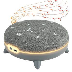 ホワイトノイズマシン 7種サウンド タイマー機能 Bluetoothスピーカ 心地よい癒し音 無段階音量調節 快眠 寝かしつけ