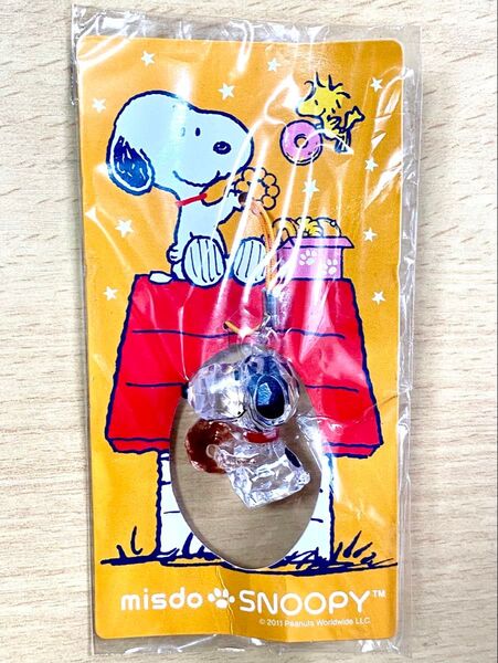 【新品未使用】 スヌーピー クリスタルストラップ 非売品