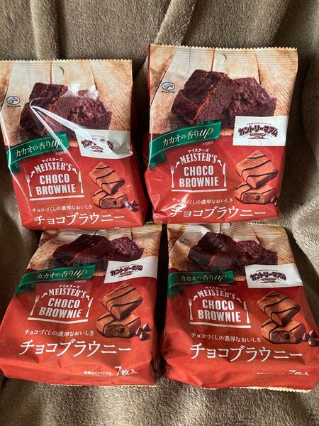 FUJIYA カントリーマアム マイスターズ チョコブラウニー 4袋