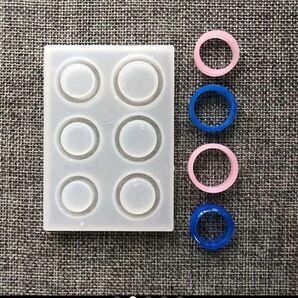 ハンドメイド用シリコンモールド☆ 指輪 リング型