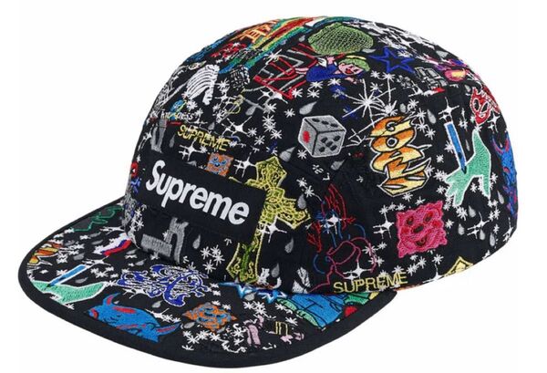 Supreme AOI Embroidered Camp Cap