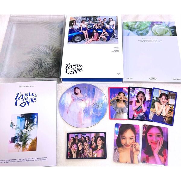 ナヨン Taste of love アルバム セット TWICE トレカ CD